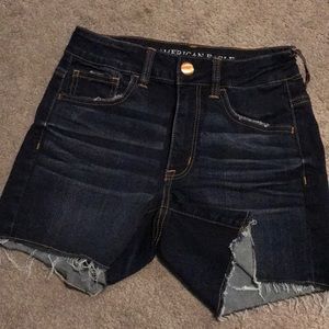 American Eagle Hi Rise Shortie